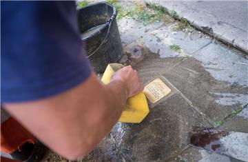 In Bremerhaven wurden neue "Stolpersteine" verlegt.