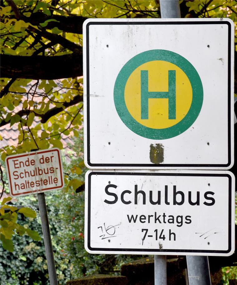 In Bülkau kam es beim Halten eines Schulbusses zu einem Zwischenfall.
