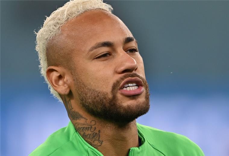  Brasiliens Fußballstar Neymar 