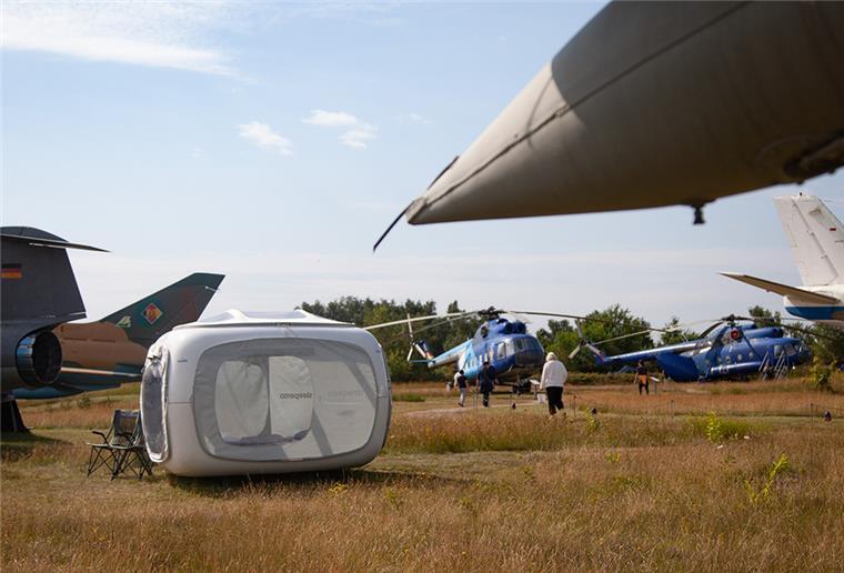Aeronauticum: Nachts allein im Museum Sleeperoo Aeronauticum