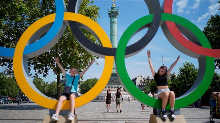 In den Tagen vor der Eröffnung steigt das Olympia-Fieber in Paris.