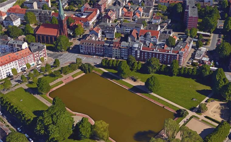 In der Bismarckstraße in Geestemünde wurde ein Kioskbesitzer überfallen.