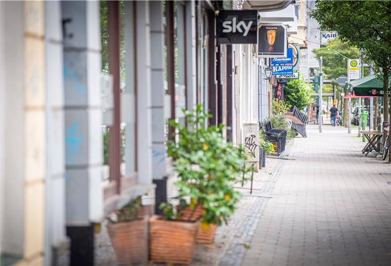 Bremerhaven: Wenig Kritik an Lockdown-Verlängerung In der Bremerhavener Innenstadt bleiben Geschäfte und Restaurants auch im Januar geschlossen.