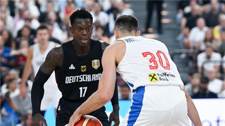 In der Defensive gefordert: Deutschlands Kapitän Dennis Schröder.