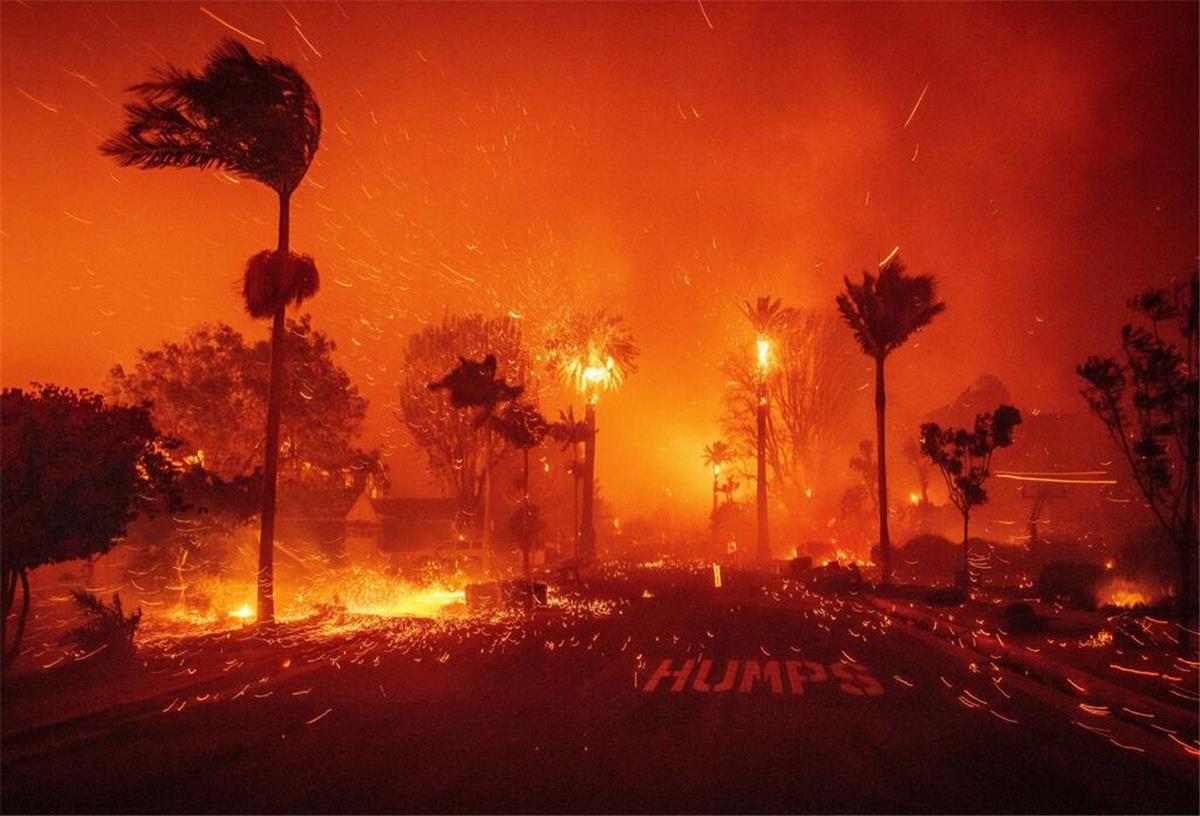 Flammenhölle trifft auch Promis - „schreckliche Situation“ In der Feuerzone haben viele Hollywoodstars Villen.