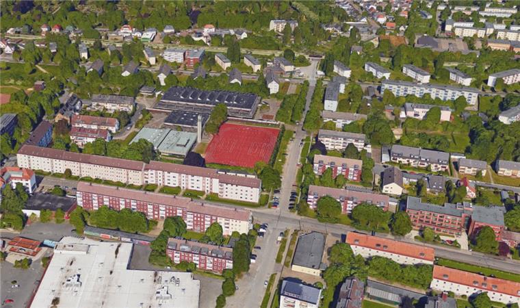 Wohnhaus in Geestemünde wird nach Wasserrohrbruch evakuiert In der Hamburger Straße (hier eine Satellitenaufnahme) hat es einen Wasserrohrbruch gegeben.