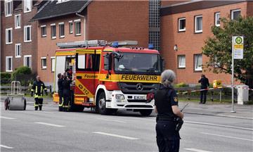 In der Langener Landstraße hat es einen Kellerbrand gegeben.
