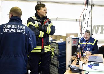 In der Leitzentrale des THW am Wremer Tief liefen alle Informationen der drei Ab...