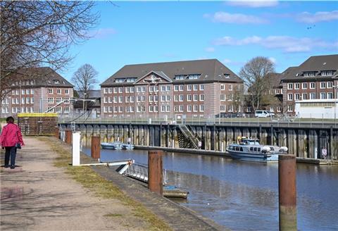In der Marineortungsschule an der Geeste ist es durch die Corona-Krise ruhig geworden.