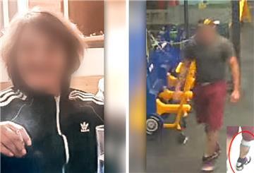 In der Nähe der Geeste wurde die Leiche von Tamara T. gefunden. Hier Ausschnitte aus dem damaligen Fahndungsplakat. Rechts der Mann, der jetzt wegen Totschlags an der Frau angeklagt ist.