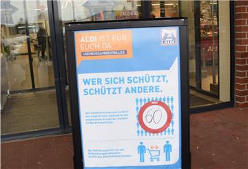 In der Nordenhamer Aldi-Filiale am Mittelweg können im Moment bis zu 60 Personen gleichzeitig einkaufen.