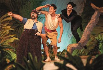 Darsteller des Musicals "Dschungelbuch"