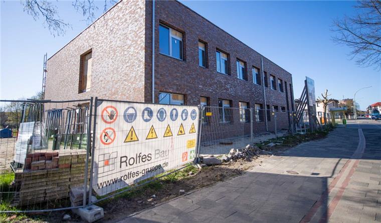 Eltern dürfen aufatmen: Mehr Kita-Plätze in Bremerhaven In der Voßstraße in Bremerhaven-Geestemünde wird eine Kita neugebaut.