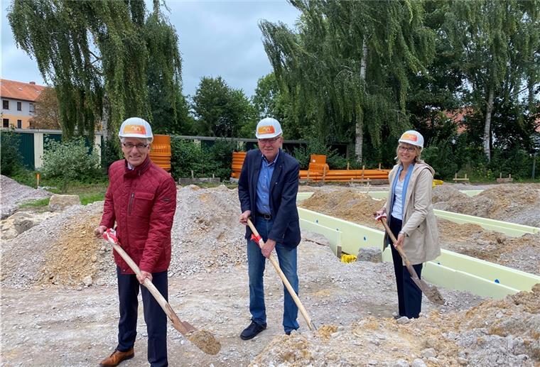 Brake: Wohnungsbaugesellschaft zieht positive Bilanz In der Weststraße in Brake werden zwölf neue Wohnungen gebaut.