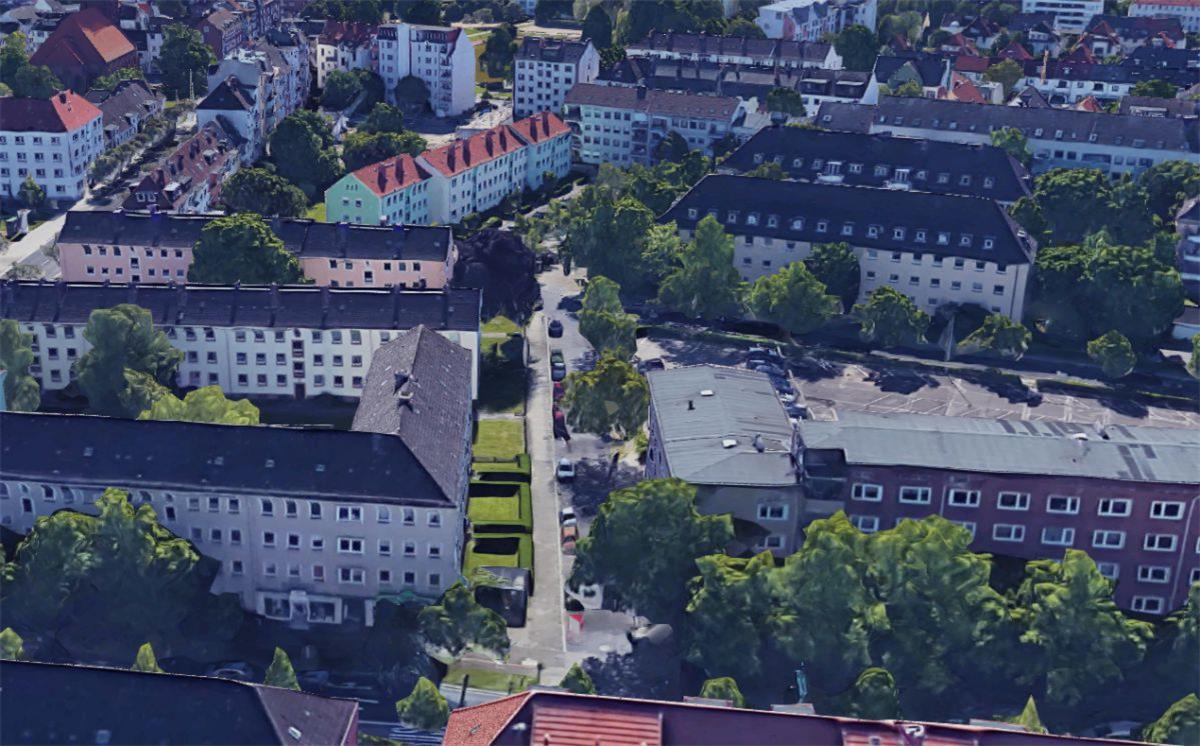 In der Wormser Straße in Bremerhaven-Geestemünde hat es auf einem Balkon gebrannt.