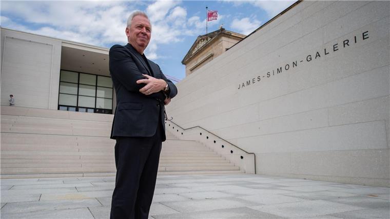 David Chipperfield: Befinden uns in heuchlerischer Position In Deutschland ist Chipperfield vor allem für die Sanierung der Neuen Nationalgalerie und den Wiederaufbau des Neuen Museums in Berlin bekannt. (Archivbild)