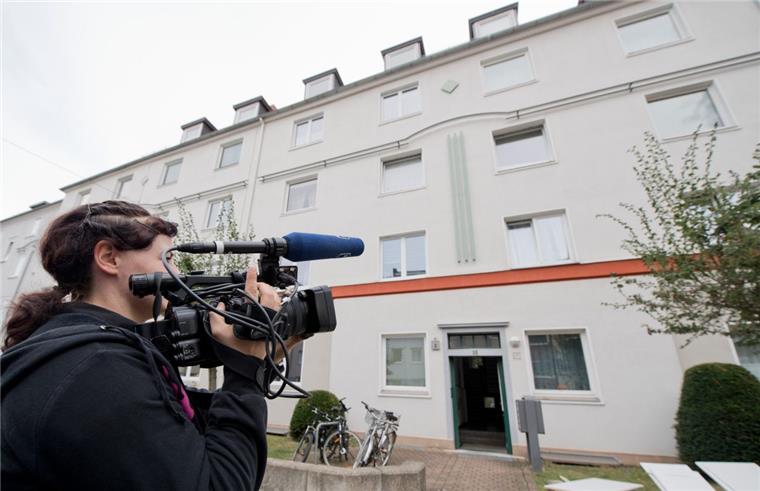 In diesem Mehrfamilienhaus im Stadtteil Vahrenwald in Hannover wurde das Skelett eines toten Säuglings und ein lebendes Baby in einem Koffer gefunden.
