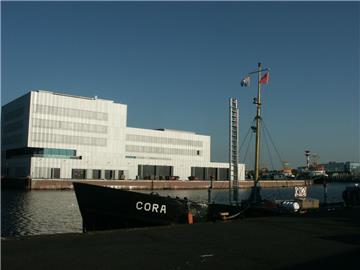 In diesem Neubau im Fischereihafen werden die Thünen-Institute für Seefischerei und Fischereiökologie mit allen Außenstellen untergebracht.