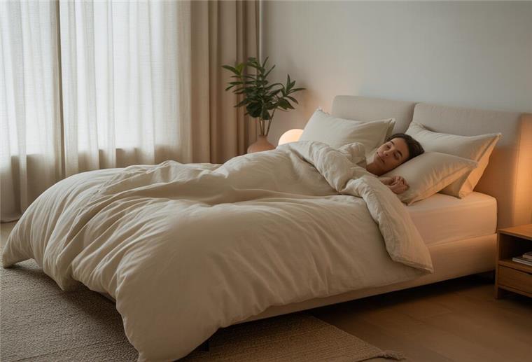 Perfekte Ordnung - Warum ein aufgeräumtes Schlafzimmer für besseren Schlaf sorgt In einem aufgeräumten Schlafzimmer findet man einen wohltuenden Schlaf.