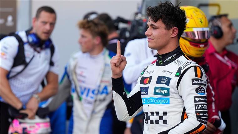 Norris schnappt Leclerc Monaco-Pole weg In einem engen Finale setzte sich Norris durch.