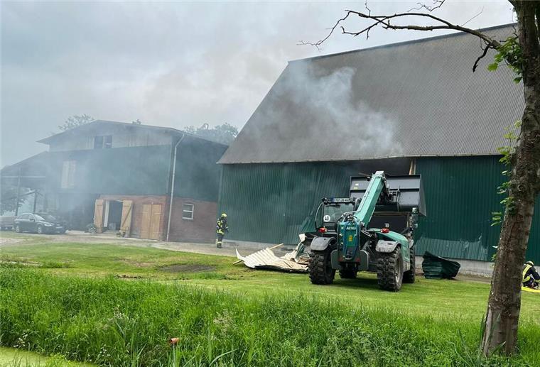 Das war knapp! Rund 60 Tiere vor Feuer in Scheune gerettet In einer Scheune in Assel ist ein Feuer ausgebrochen.