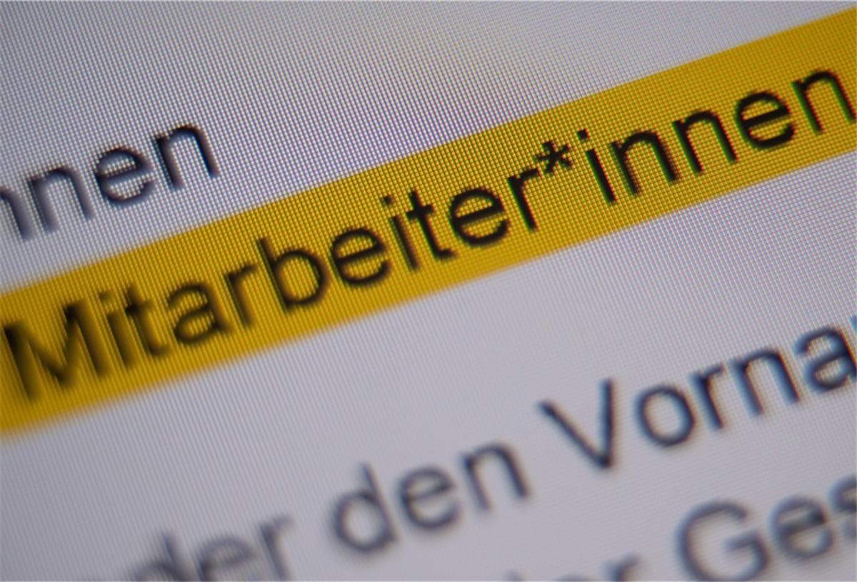 Gendern: Nicht überall im Landkreis Cuxhaven wird‘s gemacht In einigen Gemeinden im Cuxland gehört das Gendern schon zur täglichen Arbeit.