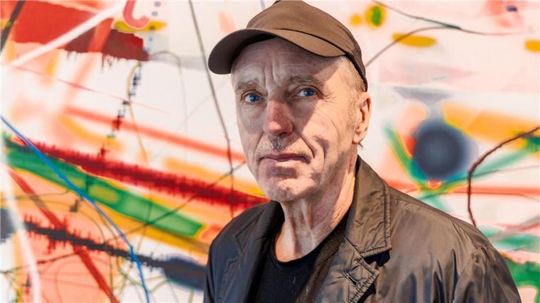 Deutscher Maler Albert Oehlen als Kurator in Paris In Hamburg stellt die Kunsthalle derzeit Werke von Oehlen aus. (Archivfoto)