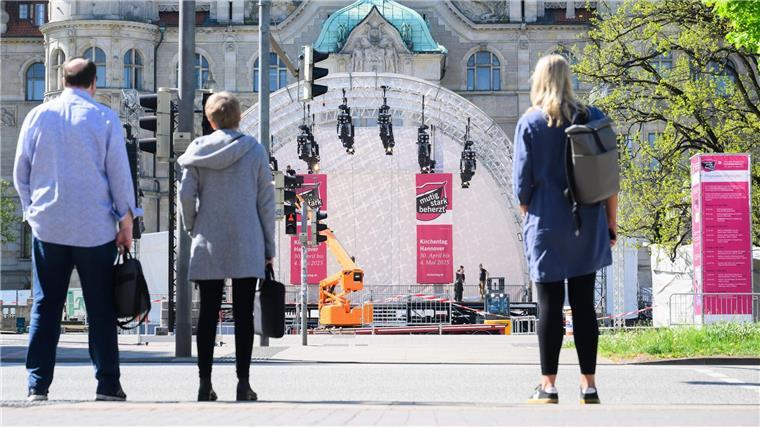 Wie der Kirchentag 100.000 Besucher anlocken will In Hannover stehen die Vorbereitungen für den Kirchentag vor dem Abschluss.