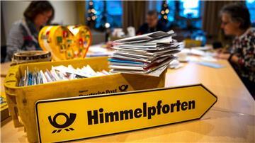 In Himmelpforten kommt jedes Jahr vor dem Fest reichlich Weihnachtspost an. (Archivbild)