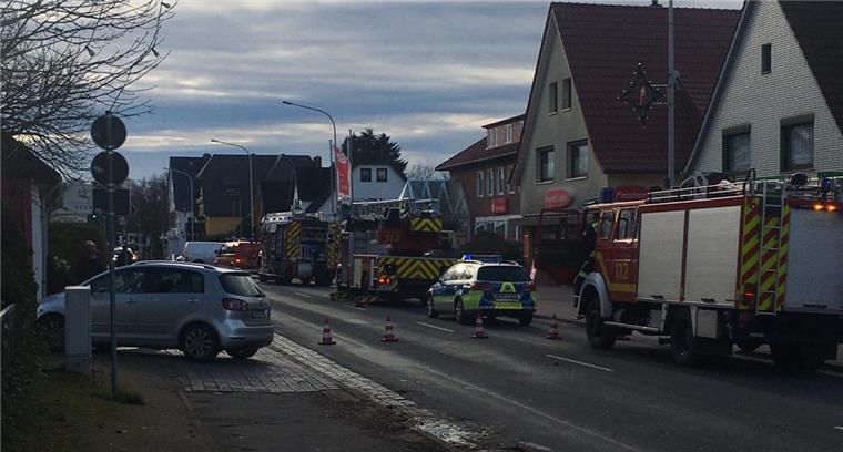 Schornstein brennt in Langen In Langen gab es am Freitagmittag einen Feuerwehreinsatz.