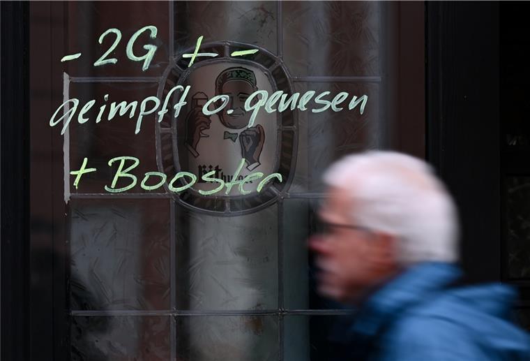 2G-Plus und verkürzte Quarantäne beschlossen In Restaurants, Cafes und Kneipen soll künftig eine 2G-plus-Regel gelten.