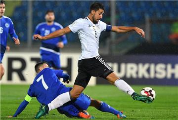 In San Marino sorgte Sami Khedira schnell für klare Verhältnisse. Foto Ferrari/dpa
