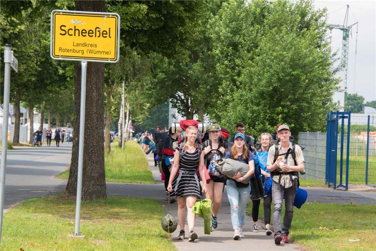 In Scheeßel geht es am Freitag beim Hurricane offiziell los.