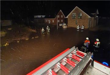 In Schiffdorf kam es zu Überflutungen in der Nacht.