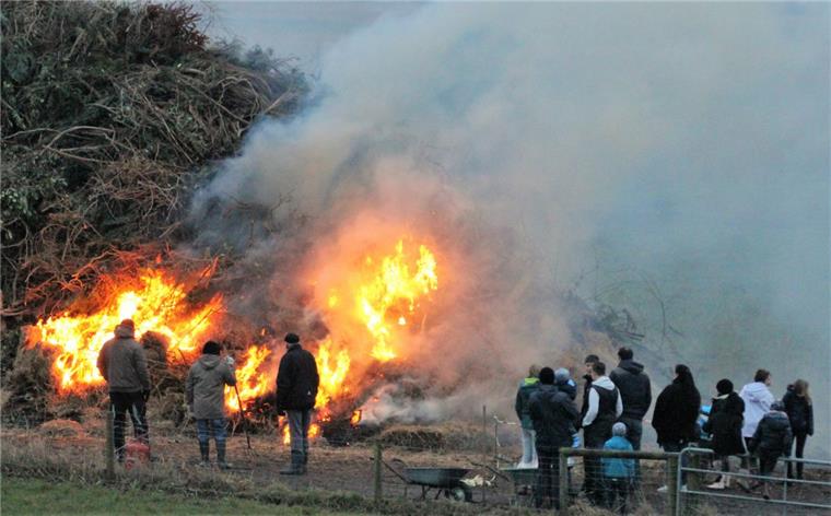 In Strohausen gibt es in diesem Jahr kein Osterfeuer.