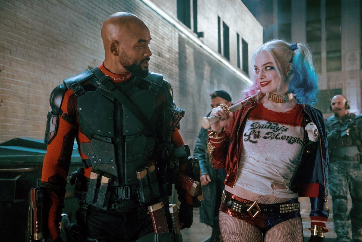 In "Suicide Squad" spielt Will Smith den Anti-Helden Deadshot. An seiner Seite ist Harley Quinn (gespielt von Margot Robbie).