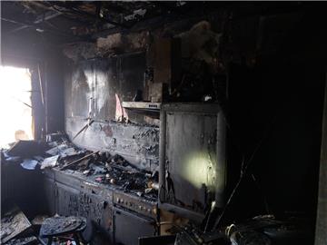 In Wulsdorf hat es einen Küchenbrand gegeben.