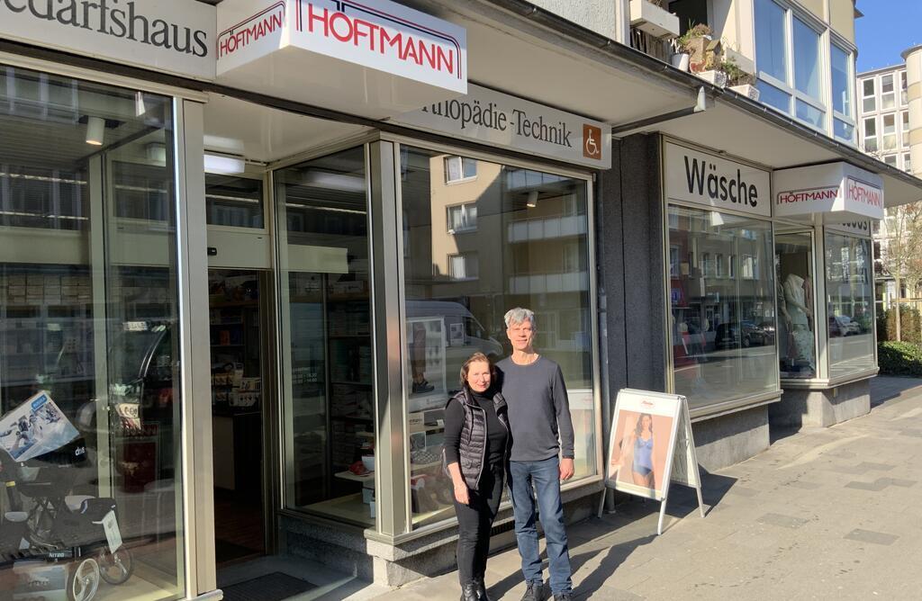 Inhaber Andreas Eggert mit Geschäftführerin Theresia Vollrath