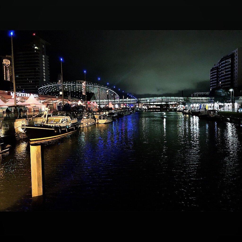 Instagramerin sab7na schickte auch diese tolle Abendstimmung vom Seestadt Bremer...
