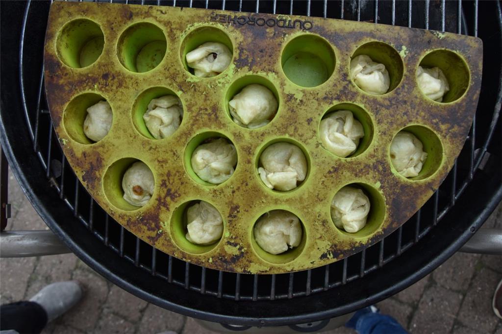 Interessante Kreation: Blätterteig mit Toffifee