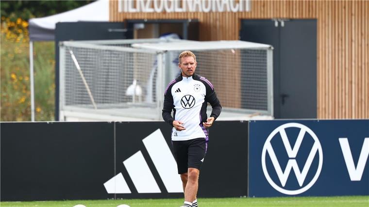 Neue Heimat: DFB-Team im Oktober wieder in Herzogenaurach Inzwisschen Stammgast in Herzogenaurach: Bundestrainer Julian Nagelsmann.