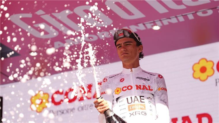 Isaac del Toro sorgt beim Giro für Furore.