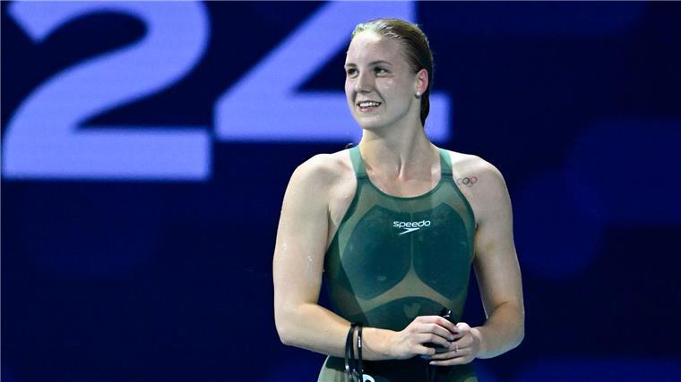 Freiwasser-Staffel holt Weltcup-Sieg in Ägypten Isabel Gose gab ein beeindruckendes Debüt im Freiwasser.