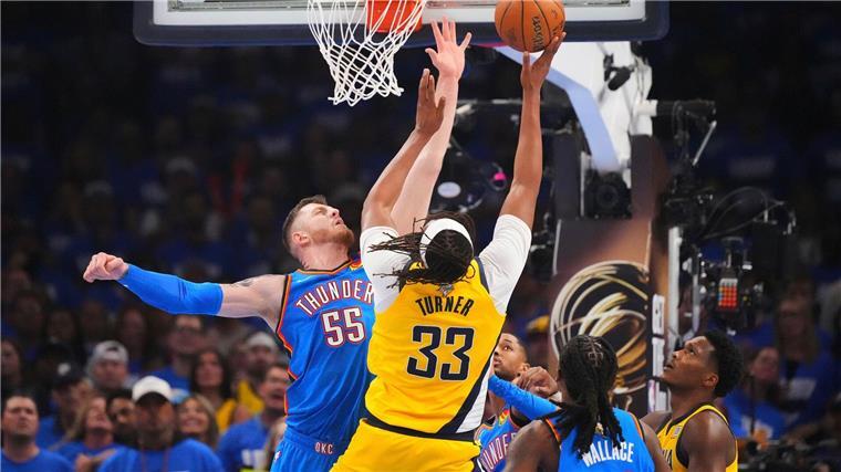 Ausgleich in NBA-Finals: OKC gewinnt gegen Indiana Pacers Isaiah Hartenstein sorgte mit seiner Defensive für Stabilität.