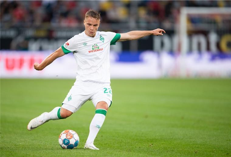 Werder: Dinkci und Schmidt nach Corona-Infektionen wieder im Training Werders Niklas Schmidt