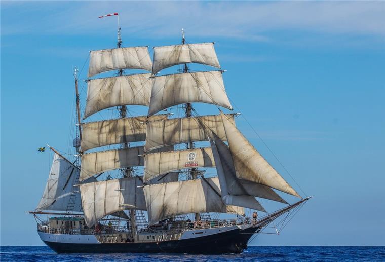 Dieser tolle Segler kommt heute nach Bremerhaven Ist über Pfingsten das erste Mal in Bremerhaven: das Segelschiff „Gunilla“ aus Schweden