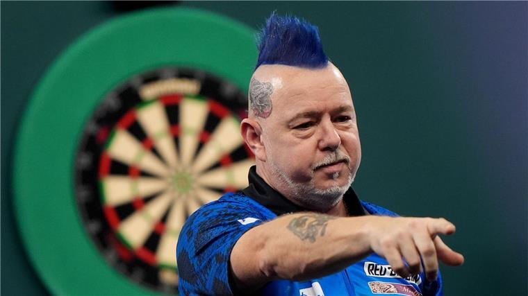 Duell der Weltmeister: Geschwächter Wright fordert Humphries Ist zur WM rechtzeitig in Form: Peter Wright.