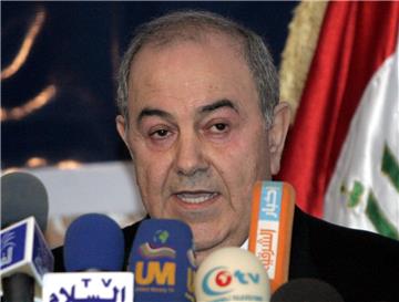 Iyad Allawi, ehemaliger Premierminister des Irak, soll als Anteilseigner und ein...