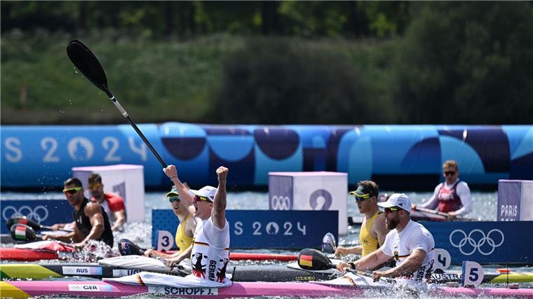 Jacob Schopf und Max Lemke wurden zum zweiten Mal Olympiasieger.