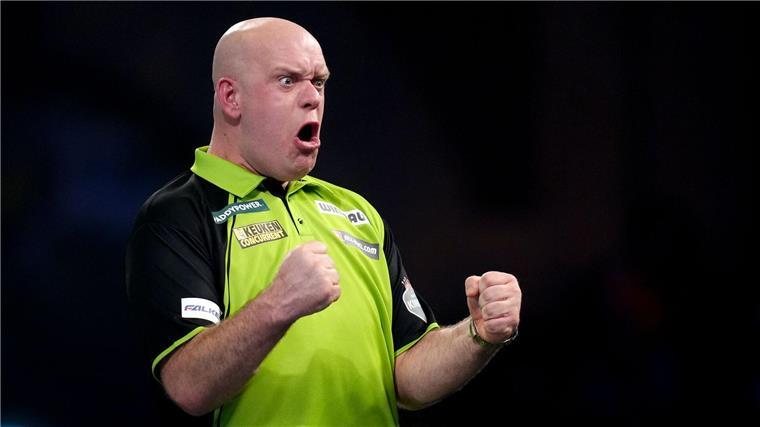 Ein Teenie und drei Weltmeister: Darts-WM in der Endphase Jagt WM-Titel Nummer vier: Michael van Gerwen.